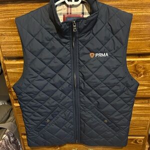Brooks Brothers Navy Quilted Vest